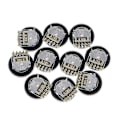 Miniatyrbillede 1 af 5: 10 stk. B103 16x2mm 10k Ohm Dobbelt Drejeknap Taper Volumen Hjul Duplex Potentiometer