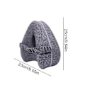 Miniatyrbild 2 av 4: Benkudde | Ergonomisk sidokudde | Knäkudde i memory foam med remmar för sidosovare