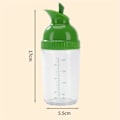 Miniatyrbillede 4 af 5: Easy Grips Salatdressing Shaker Dispenser Lækagesikker Beholder Flaske Universal Sauce Mixer med Skalaer Køkken GadgetB