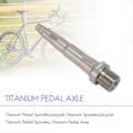 Pikkukuva 3 / 5: 2kpl Polkupyörän titaanipedaalin akselit sopivat Zero X1 X2 & Light Action 78mm -malleihin