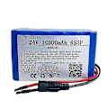 Miniatyrbillede 2 af 3: 24v 6s3p 18650 Batteri Lithium Batteri 24v 10000mah Elcykel Knallert/elektrisk/lithium-ion Batt