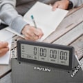 Miniatyrbillede 5 af 5: Stor Digital Nedtællingsur - 999 Nedtællingsur Timer egnet til Dimission Laboratorium Køkken (Sort)