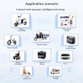Miniatyrbilde 2 av 5: Smart BMS 100 Balanse for Lifepo4 Li-Ion Lto NMC 40A 4s 8s Aktiv Balanse Innebygd Bluetooth Lifepo4