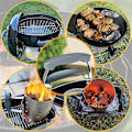 Miniatyrbilde 5 av 5: 80671 Kullgrill Lokkhåndtak, Kullgrill Verktøyhåndtak Erstatning for Mange Griller/Parrilla/Touc