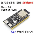 Miniatyrbild 1 av 5: ESP32-S3 Utvecklingskort Kit Wifi BT Modul ESP32-S3-N16R8-Lödd