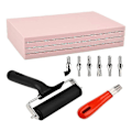 Miniatyrbild 1 av 5: 12-pack Linoleumblock för tryck med skärverktyg, gummistämpel-kit Linoleumtryck-kit för DIY