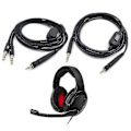 Miniatyrbillede 4 af 5: Udskiftningslydkabel Kompatibelt Med Sennheiser- Game Zero Pc 373d Gsp350