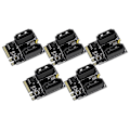 Miniatyrbillede 1 af 5: 5 STK M2 til SATA3.0 Udvidelseskort PCI-E3.0 KEY A+ E WIFI M.2 til SATA Udvidelseskort Adapter Uden