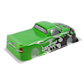 Miniatyrbillede 3 af 5: Til 1/10 Rc Bil T-10 Pvc Malet Karosseri 1/10 Rc Bil Bredde 205mm Akselafstand 255mm, grøn