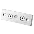 Miniatyrbillede 4 af 5: 304 Rustfrit Stål Skydelåge Gulv Rulle Guide Hardware Beslag