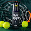 Miniatyrbillede 3 af 3: JUSCH Spray vandkop personlighed kreativ trend anti-fald sportsbørns sugerørkedel sommer multifunktion sort 600ml(WZ1904),QINWEI-538