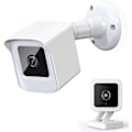 Miniatyrbild 1 av 5: Fäste för Helt Nya Wyze Cam V3 Endast, Väderbeständigt Skyddshölje och 360 Graders Justerbart Väggfäste Solidt Hölje för Wyze V3 Utomhus Inomhus Smart