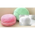 Miniatyrbilde 5 av 5: Macaron Pute Plysj Ryggstøttepute Mikrokule Kasteputetrekk Rund Setepute Hjemmeinnredning Puter 14.5\" Gradient Lilla