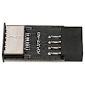 Pikkukuva 5 / 5: Emolevyn USB2.0 9Pin - TYPE-C A-KEY Etuliitinmuunnin