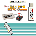 Miniatyrbild 2 av 5: USB-minne för C64 Mini Retro Spelkonsol Plug and Play USB-minne U Disk Spelskiva med 5370 Spel