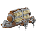 Miniatyrbillede 1 af 5: Battle Soldiers Clanker Platoon Attack Craft Byggesæt, Klodssæt