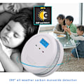 Miniatyrbild 5 av 5: Kolmonoxiddetektor Batteridriven C620, EN52091 Alarm med Digital Display