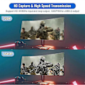 Miniatyrbild 2 av 4: Lämplig för Video Capture Card, Switch Capture Card för Switch, 4K 1080P 60FPS för Streaming Video Recording fo-FO  SHAN  RAN  WANG