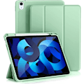 Pikkukuva 2 / 5: veeki iPad Air 5 2022 Kuori/iPad Air 4 2020 Kuori (10,9\"), Kynätelineellinen Taitettava Jalustakotelo - 2. sukupolven iPencil-lataus Tuettu, Matcha vihreä