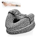 Miniatyrbild 1 av 4: Benkudde | Ergonomisk sidokudde | Knäkudde i memory foam med remmar för sidosovare