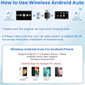 Miniatyrbillede 2 af 5: Trådløs CarPlay Android Auto Adapter 5Ghz WiFi Type-C/USB