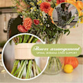 Pikkukuva 4 / 5: Bouquet Twister Kukka-asetelma DIY Kukkakimppu Luoja A