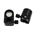 Miniatyrbillede 4 af 5: 12 mm vaterpas med holder, passer til 12 mm diameter mini prisme GPS-stang, vaterpas til GPS