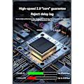 Miniatyrbilde 5 av 5: USB Splitter Strømadapter Multippel Utvider for PC Laptop, 7 Porter