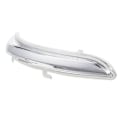 Miniatyrbillede 3 af 5: Sidespejl Blinklys Indikator Repeater Glas Uden Pære til Peugeot 208 2008-2017