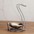 Miniatyrbillede 2 af 5: Elegant Svan Rustfrit Stål Skeholder Til Sædeholder Stativ Opbevaringsstativ Kok
