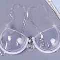 Miniatyrbillede 2 af 4: Transparent BH Usynlige Stropper Plastik BH Engangs Rejse Vaskfri