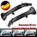 Miniatyrbild 2 av 4: 2 st LED Dynamisk Blinkers Bakre Spegel Indikator Gul för G38 G12 G20 G30 G31 G32 G14 G15 G16 G11 G12