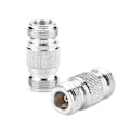 Miniatyrbillede 2 af 4: 2 stk. Type N Hun til Type N Hun RF-stik Koaksial Adapter Test Konverter