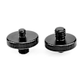 Miniatyrbillede 5 af 5: Universal Kamera Konverteringsskrue 1/4 Han til 3/8 Dobbelt Mødre Stativmonteringsskrue Hurtigudløsning Kameraskruer Montering Adapter