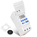 Miniatyrbild 1 av 5: Programmerbar Digital Tidsbrytare Relä Timer Kontroll AC 220V 16A