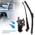 Miniatyrbillede 3 af 5: Universal UTV 12V Elektrisk Vinduesviskersæt til RZR Can Am