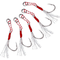 Pikkukuva 1 / 5: 20 kpl Kalastusapukoukut Jigging Hidas Nopea Jigit Tour Grade Heiluva Uintijigi Jigging Koukut Jigging jigit Stinger Jigging jigit Koukku Tanssiva Jigging H