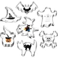 7-pack Halloween Pepparkaksformar - Rostfritt Stål Partydekorationer