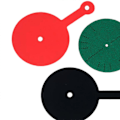 Miniatyrbilde 5 av 5: 3 Stykker Billard Siktemerker Treningshjelp Stabil Snooker Faste Ni Kuler Billard Tilbehør