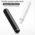 Pikkukuva 2 / 3: Mini Firefly Taskukokoinen Selfiekeppi Bluetooth Langaton Kaukosäädin Laajennettava Kädessä Pidettävä Selfie Tanko Iphone Xiaomi Huawei Vivo