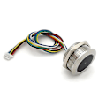 Miniatyrbilde 1 av 5: GM861 Metall LED Kontroll Ring Indikatorlys UART Grensesnitt 1D/2D Strekkode QR Kode Strekkodeleser M
