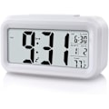 Miniatyrbillede 1 af 4: Digitalt Vækkeur til Børn, Batteridrevet, Snooze-funktion, Smart Natlys Nem Opsætning Bordure til Soveværelse Hvid