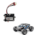 Pikkukuva 5 / 5: Harjaton ESC Elektroninen Nopeudensäädin QZJ06 Xinlehong Hosim Q901 Q902 Q903 1/16 RC-auton varaosatarvikkeille