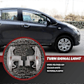 Miniatyrbillede 4 af 5: 1 Par Bil Blinklys Sidelamper til Lys til //Yaris/ 2006-2013
