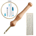 Miniatyrbild 4 av 4: Broderinål Tuftningsset Justerbar Sömnad Applikation För DIY Hantverk