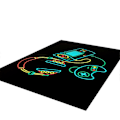 Miniatyrbilde 1 av 3: 3D Spillmaskin Håndtak Romteppe, C