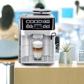 Miniatyrbillede 2 af 2: 1 Sæt Kaffemaskine Rustfrit Stål Mælkerør Og Rengøringsbørste Tilbehørssæt Til Bosch Veroaroma Og Til Siemens Eq.6 Serien Kaesi