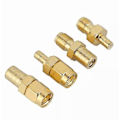 Miniatyrbilde 3 av 5: 4 stk. DAB+ antenneadapter SMA-plugg til SMB-kontakt DAB bilantenneadapter