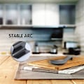 Miniatyrbillede 5 af 5: Sort skeholder i rustfrit stål til køkkenbordplade, madlavningsredskabsholder, ske-øseholder