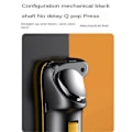 Miniatyrbillede 4 af 5: Seks Finger til Ipad PUBG Gaming Controller L1 R1 Knap (Gul)